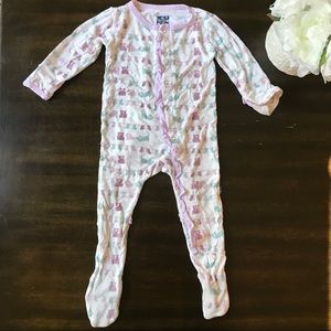 Kickee Pants footed pjs Little Kittens Lost Mitten